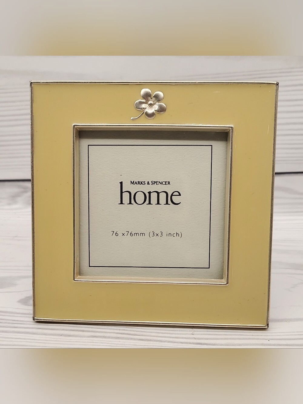 FREE w/ Purchase Marks & Spencer Home Yellow Enamel Photo Frame